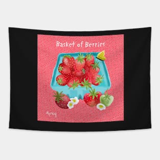 Basket of Berries Tapestry