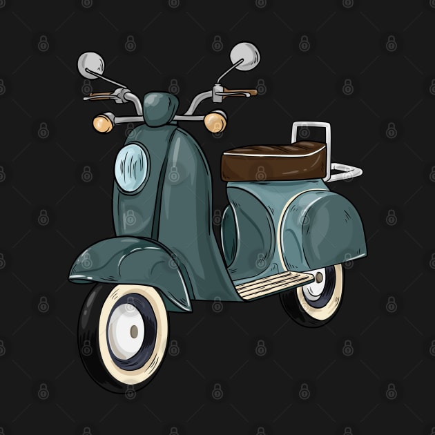 Cool moped by Markus Schnabel