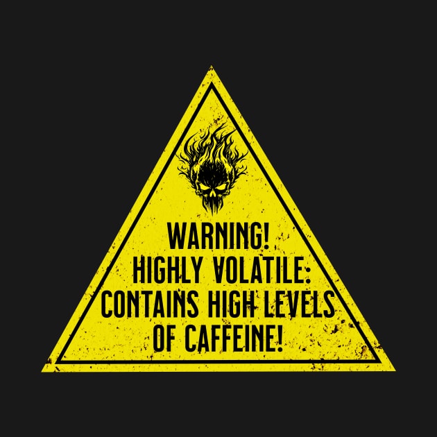 Warning! Highly Volatile: High Levels of Caffeine by LexieLou