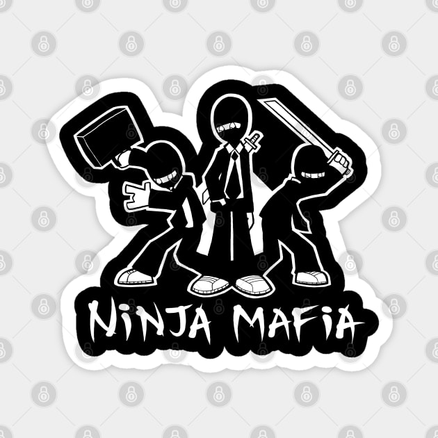 Ninja Mafia Magnet by samandfuzzy