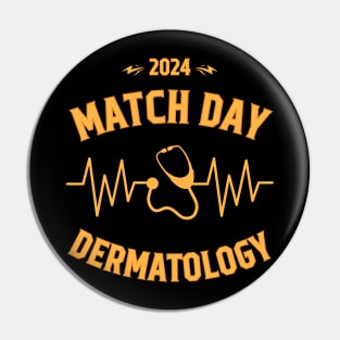 Dermatology Residency Match 2024 - Celebration Pin