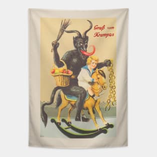 Grub vom Krampus - Greetings from Krampus Tapestry