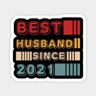 Best husband since 2021 Magnet