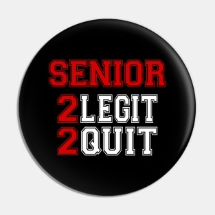 Seniors Class of 2022 Pin