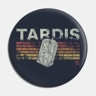 Retro Tardis Pin