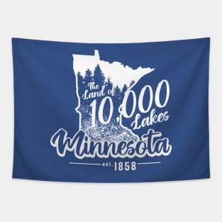 Minnesota The Land of 10,000 Lakes Tapestry