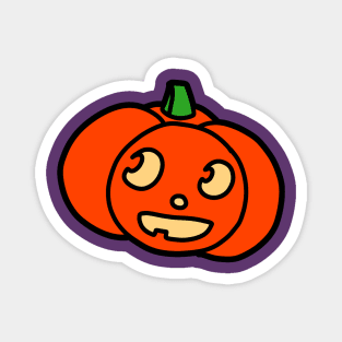 Cute Halloween Pumpkin Magnet