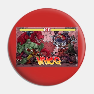 MHOG podcast battle Pin