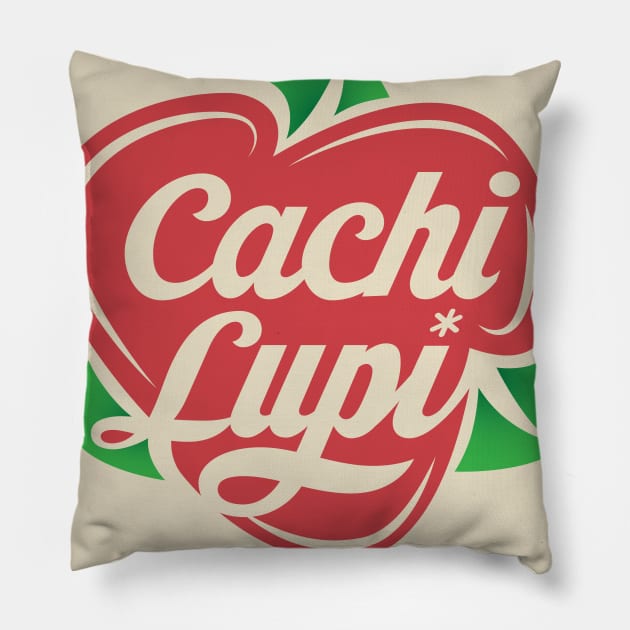 Cachi Lupi, that´s fun Pillow by foozledesign