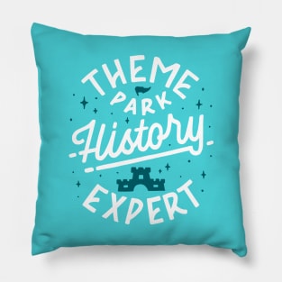 Theme Park History Expert Pillow