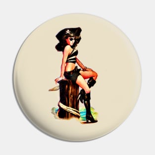 Pirate Girl Pin