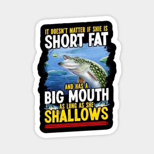 Bass fishing gifts funny fishing Magnet