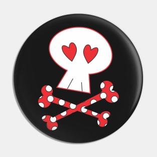 Minnie Skull Pin