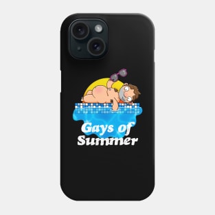 Gays of Summer Sunbathing Phone Case