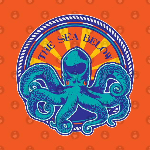 Salty Octopus & The Sea Below by wickedpretty