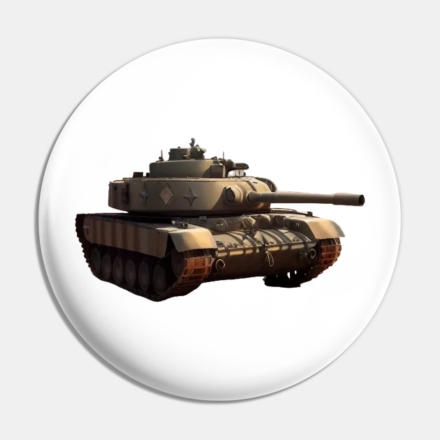 Just a Tank 2 Pin by Dmytro