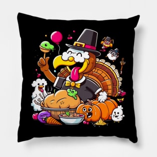 Funny Thanksgiving Dinner Pillow