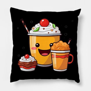 kawaii  junk food T-Shirt cute  funny Pillow