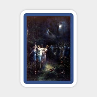 A Midsummer Night's Dream - Gustave Dore Magnet