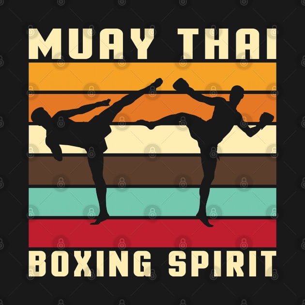 Muay Thai Boxing Spirit by Schimmi