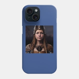 Viking Shield Maiden Phone Case