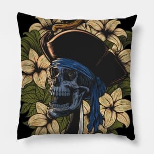 Floral Pirates Pillow