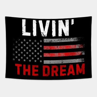 2024 American style Livin' the dream Tapestry