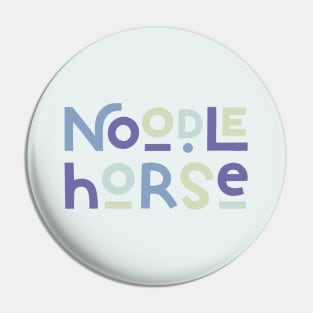 noodle horse Pin