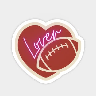 Lover Football Magnet