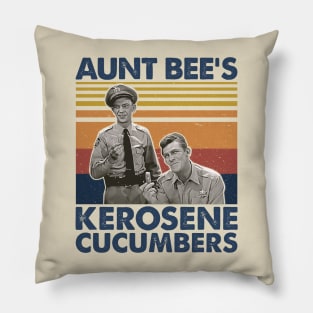 Aunt Bee's Kerosene Cucumbers Retro Style Pillow