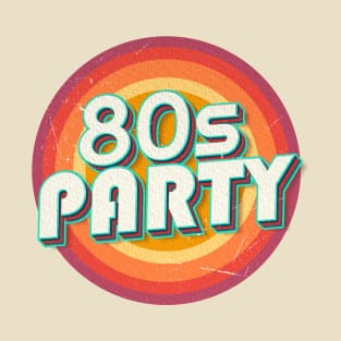 1980s Party Retro T-Shirt