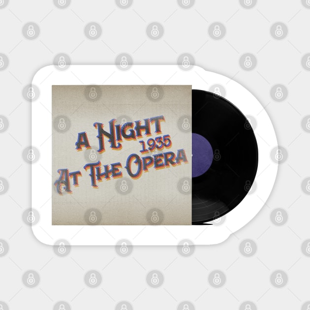 RETRO VINYL OPERA 30s Magnet by elSALMA