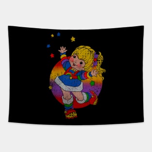 Vintage Rainbow Brite 80s Tapestry