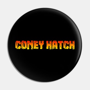 Coney Hatch #1 - Canadian Hard Rock Band Pin
