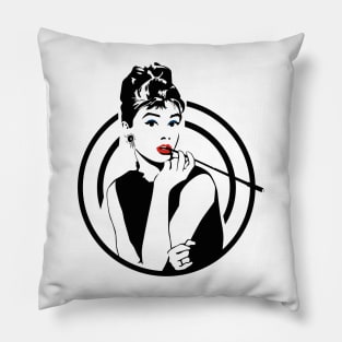 Audrey Hepburn Pillow