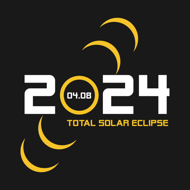 Total Solar Eclipse 2024 April 8th Celestial Eclipse Lover by truong-artist-C