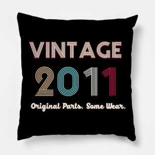 Vintage 2011 Original Parts. Some Ware Pillow