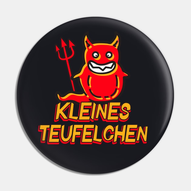 Kleines Teufelchen Frauen Humor Geschenk Pin by Foxxy Merch