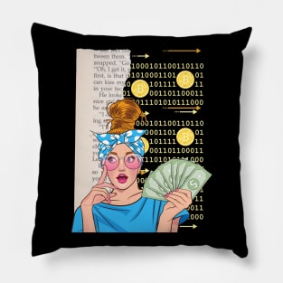 Crypto Queen Pillow