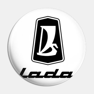 Lada logo 1970s (black) Pin