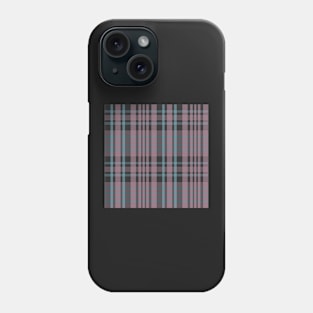 Grunge Aesthetic Sorcha 1 Hand Drawn Textured Plaid Pattern Phone Case