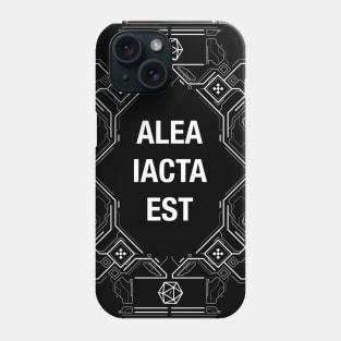 Futuristic Die Has Been Cast Alea Iacta Est Phone Case