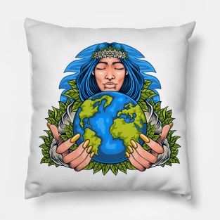 Mother earth Pillow