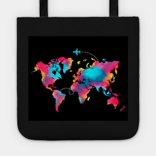 World map Tote