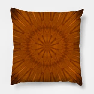 Wooden Sunburst Pillow