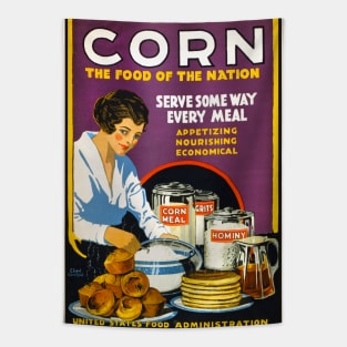 "CORN - The Food of the Nation" Tapestry