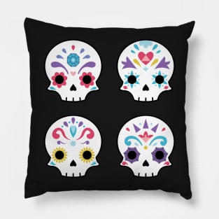 Cute sugar skulls Pillow