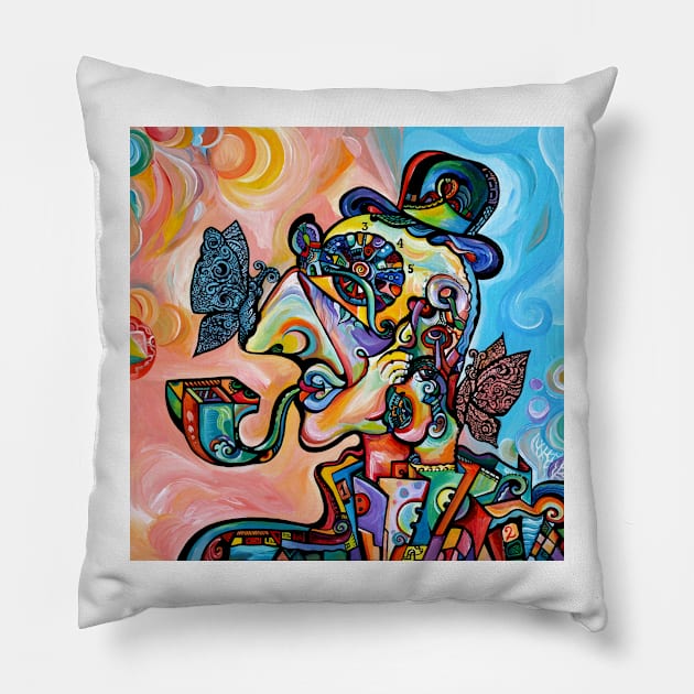 Sherlock Holmes Pillow by mxpublishing