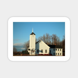 Shiloh Baptist Church At Christmas Magnet