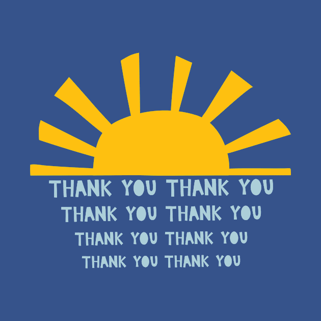 Thank You Sunset! by Loo McNulty Design